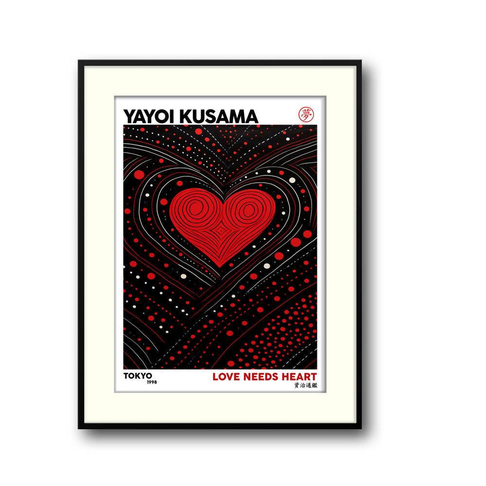 love-needs-heart-yayoi-kusama