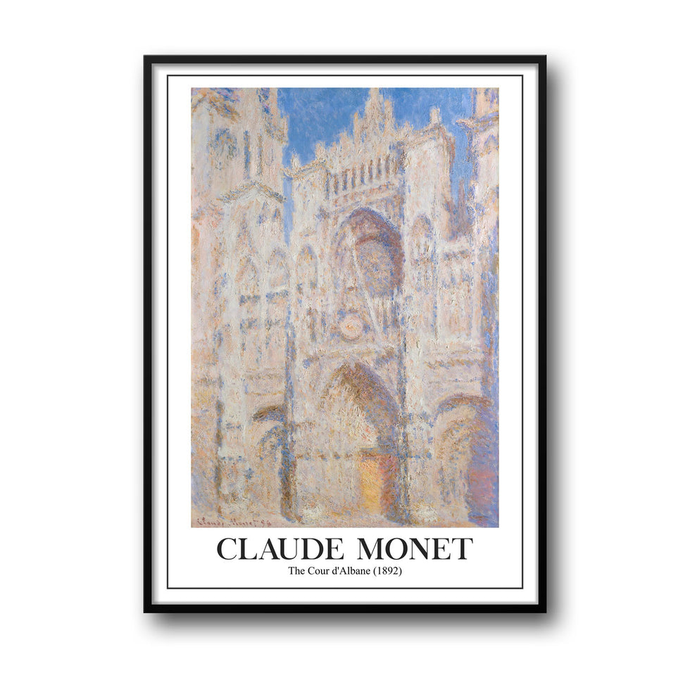 Rouen Cathedral, West Façade, 1892 - Claude Monet