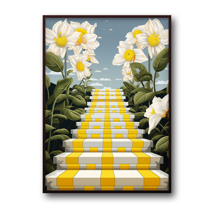 stairway-of-flowers