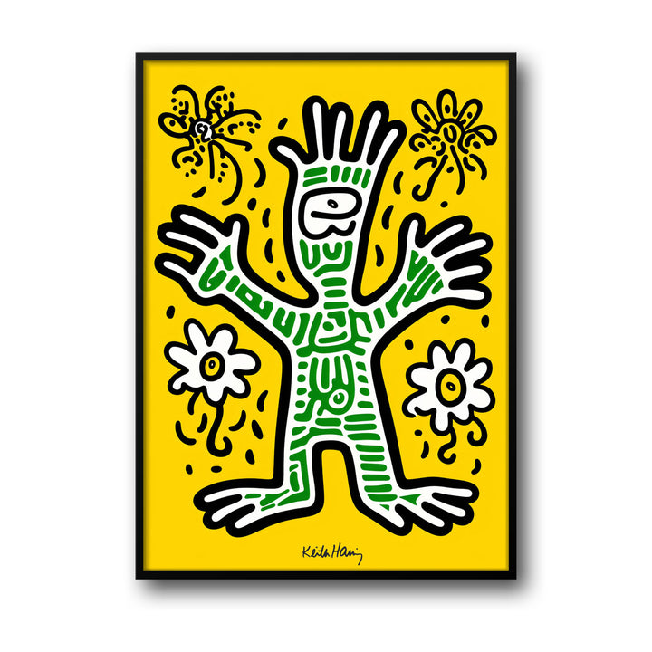 the-green-man-keith-haring