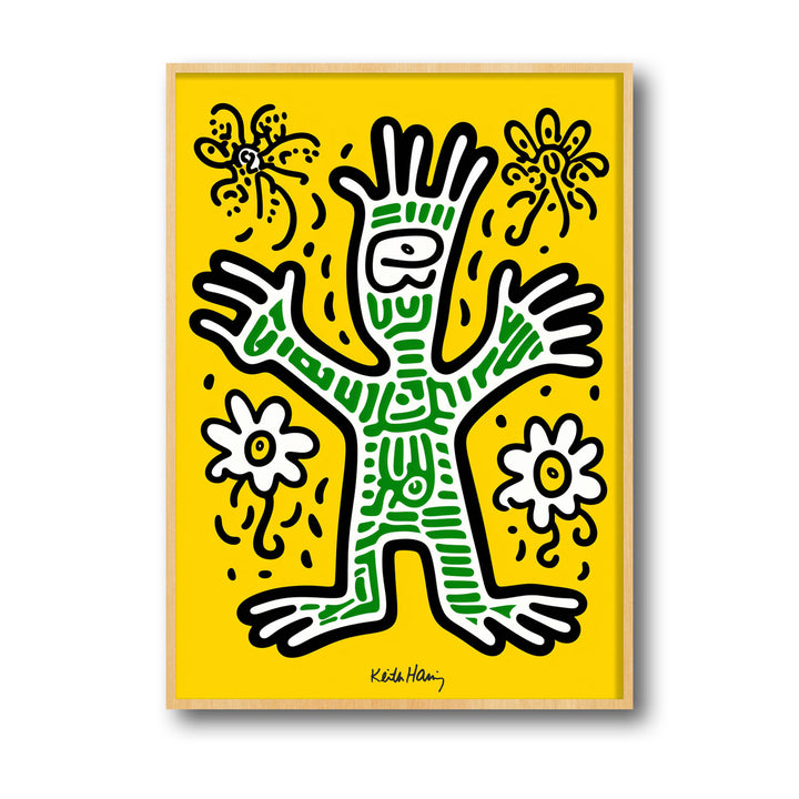 the-green-man-keith-haring