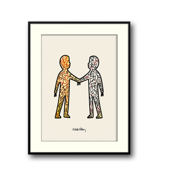 the-handshake-keith-haring