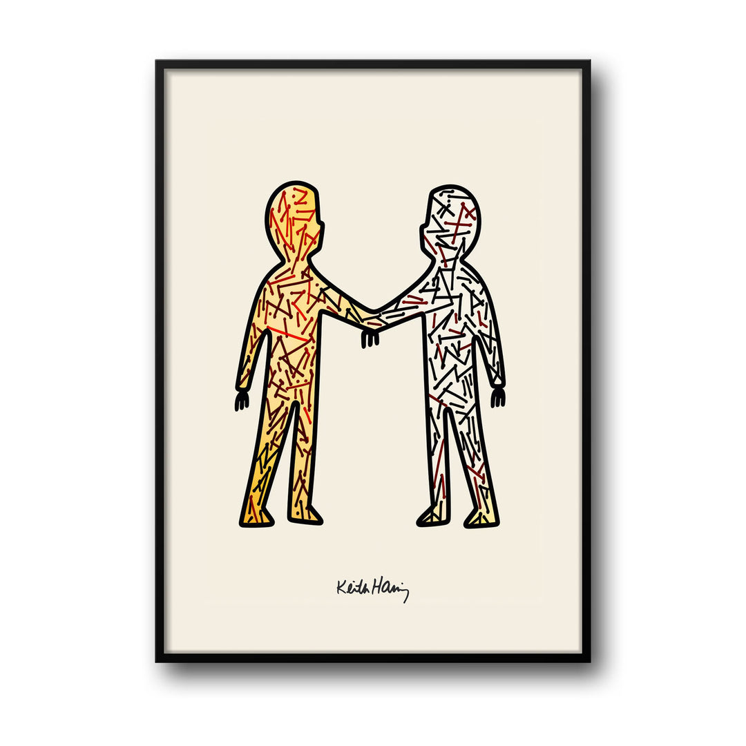 the-handshake-keith-haring