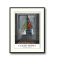 The Red Cape (Madame Monet) - Claude Monet