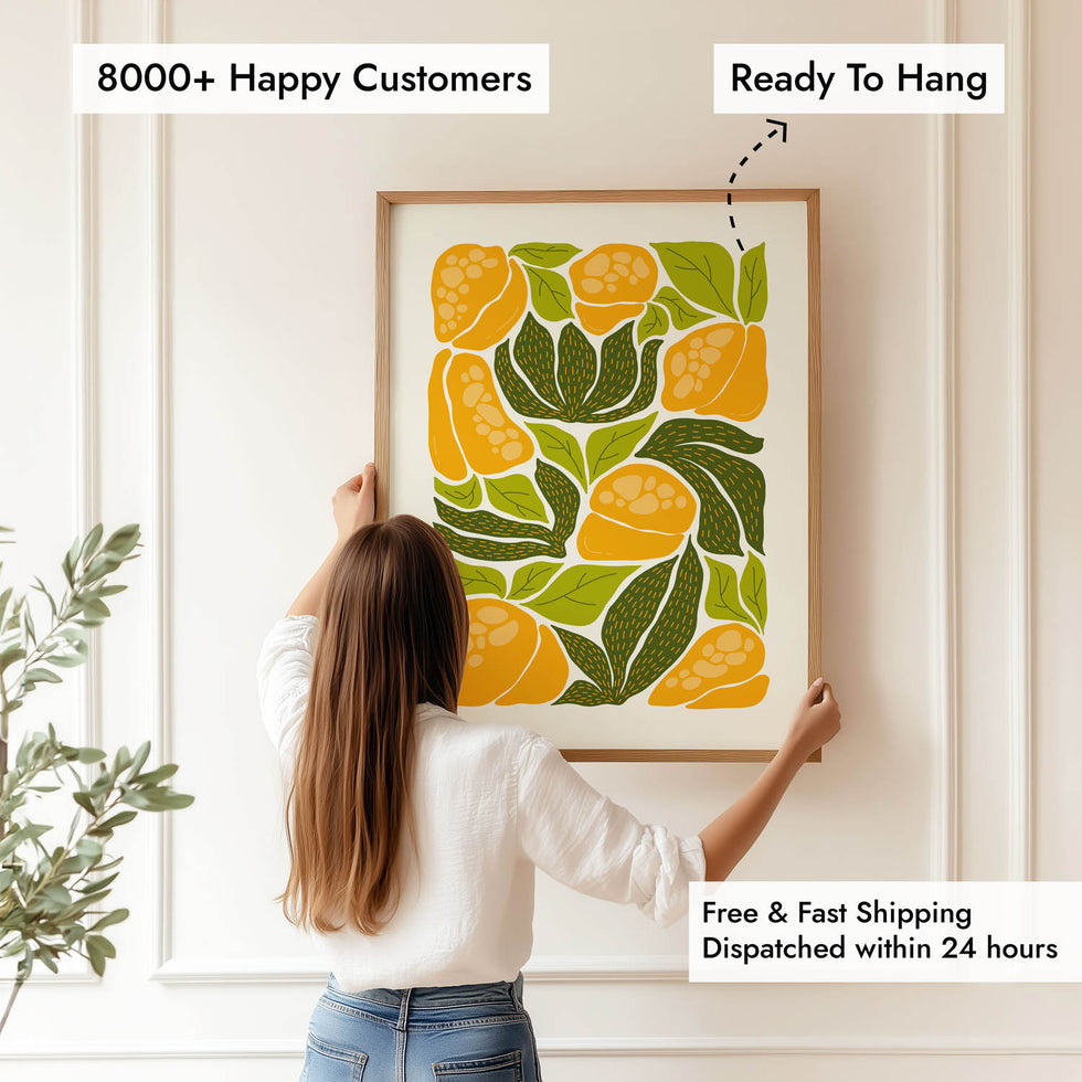 Sunlit Botanic Blooms A
