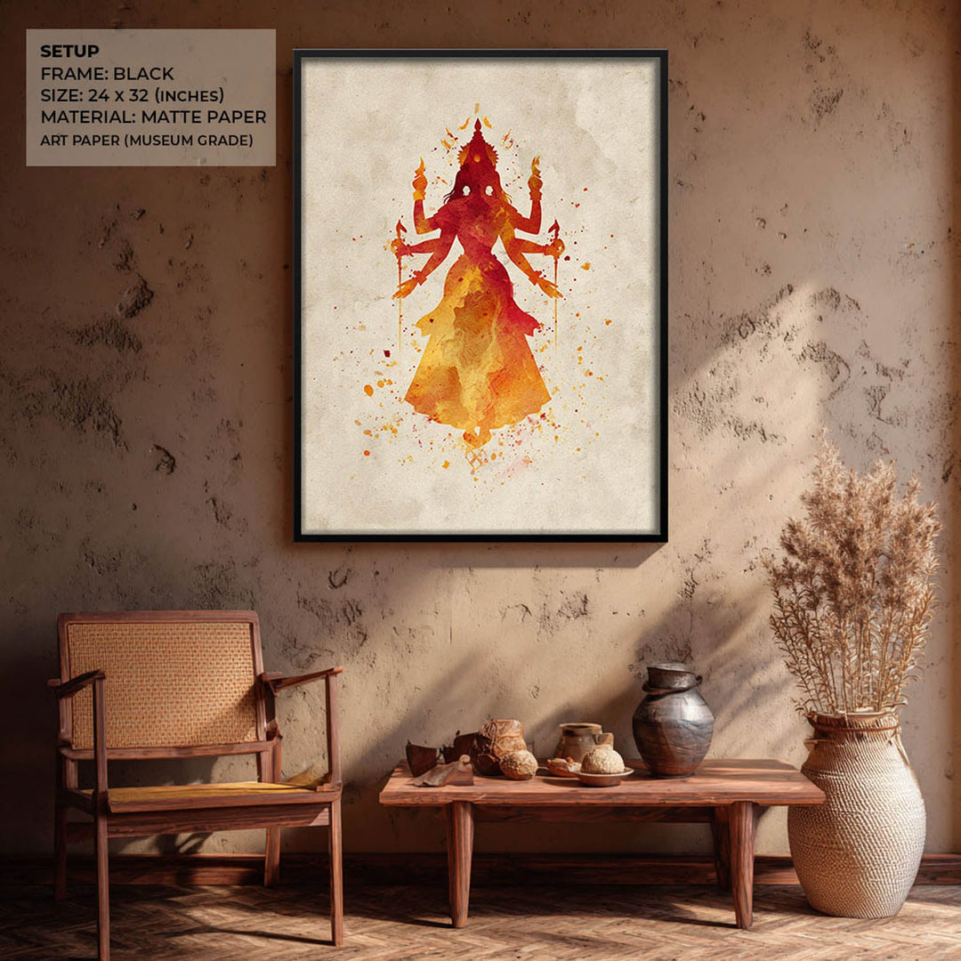 Goddess Durga – Shakti Wall Art