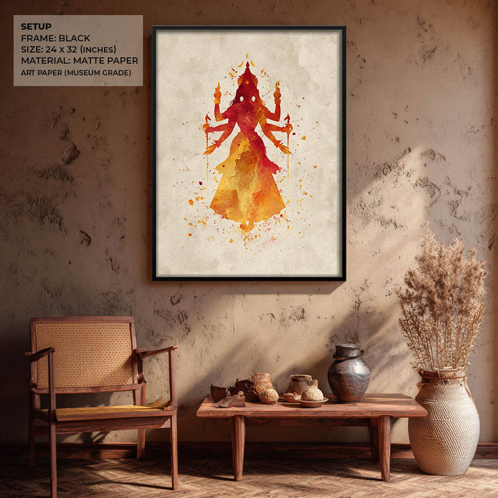 Goddess Durga – Shakti Wall Art
