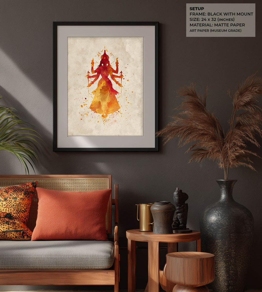 Goddess Durga – Shakti Wall Art