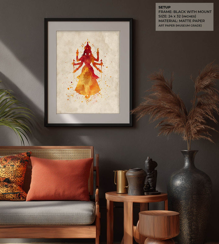Goddess Durga – Shakti Wall Art