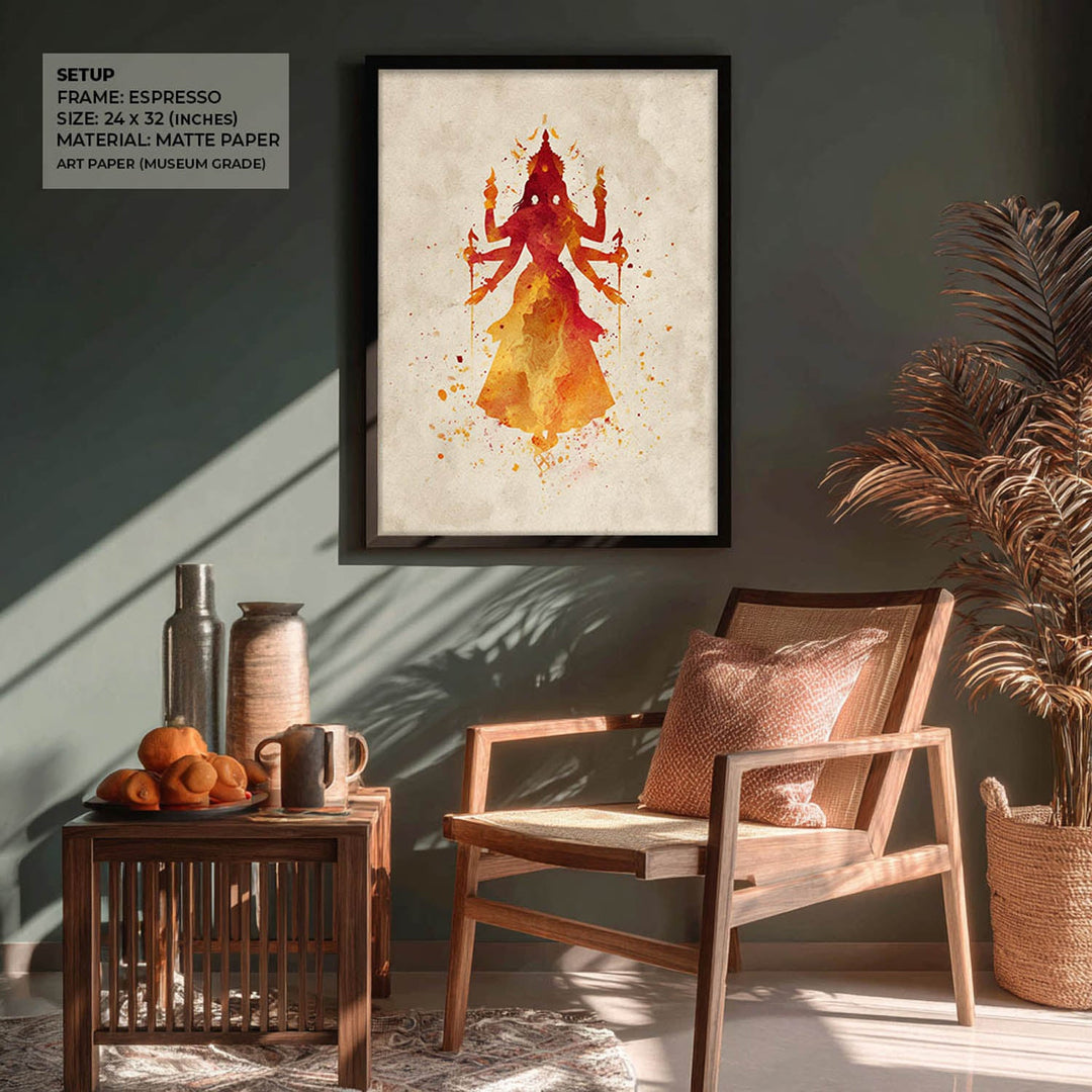 Goddess Durga – Shakti Wall Art