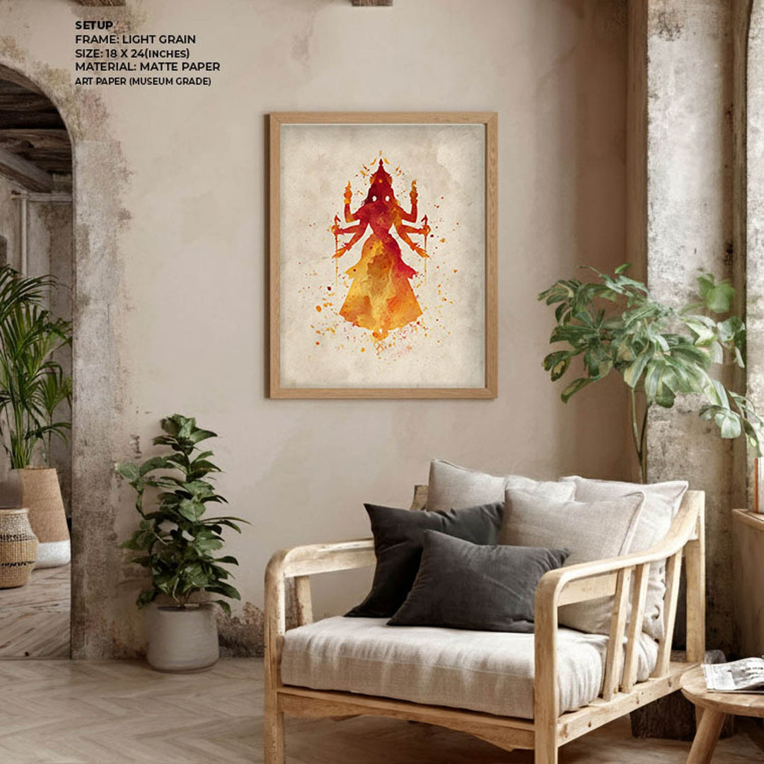 Goddess Durga – Shakti Wall Art
