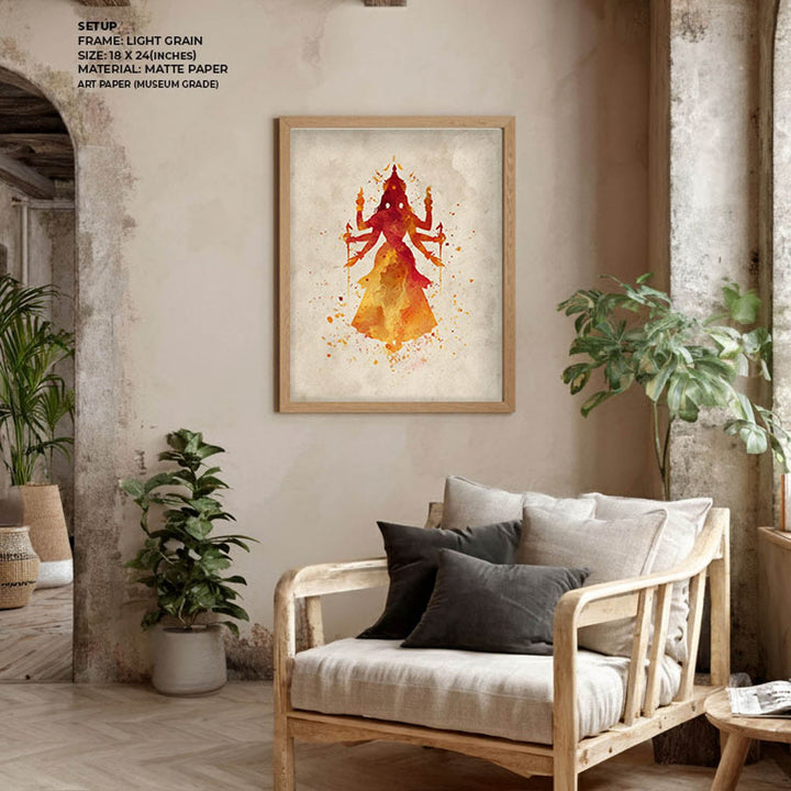 Goddess Durga – Shakti Wall Art
