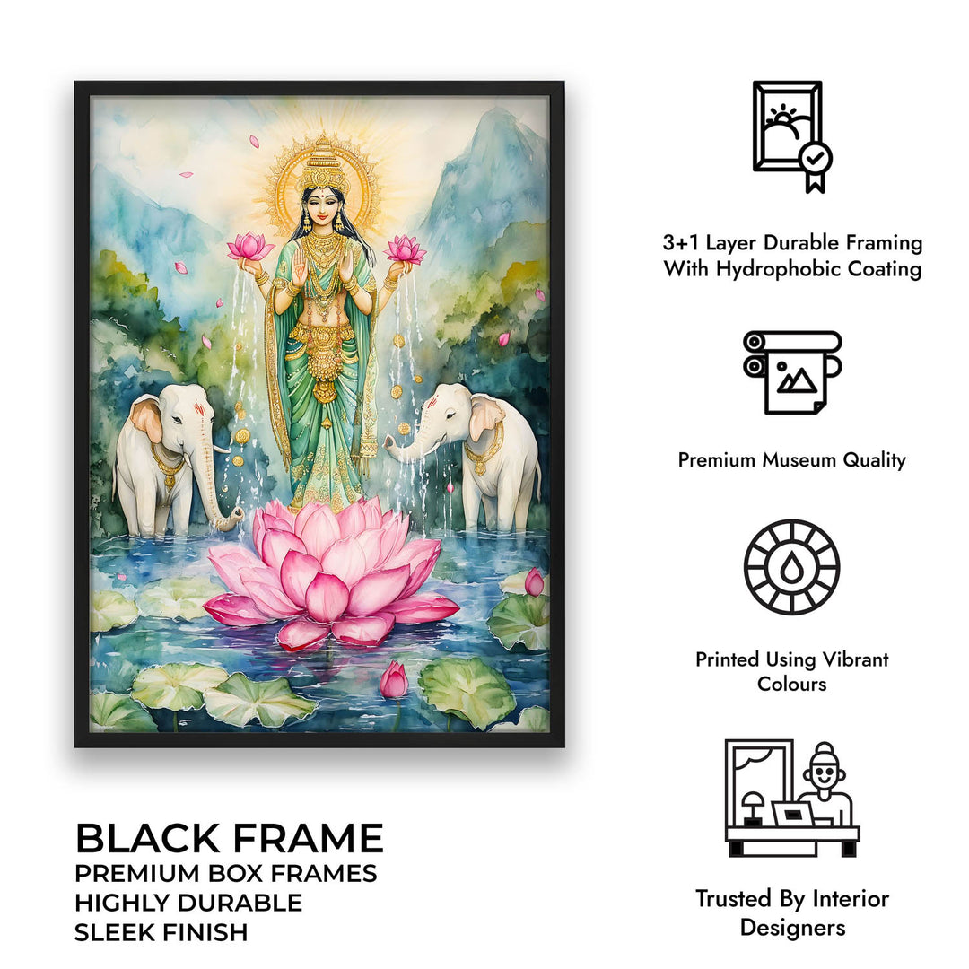 Goddess Gaj Lakshmi - Vastu Painting