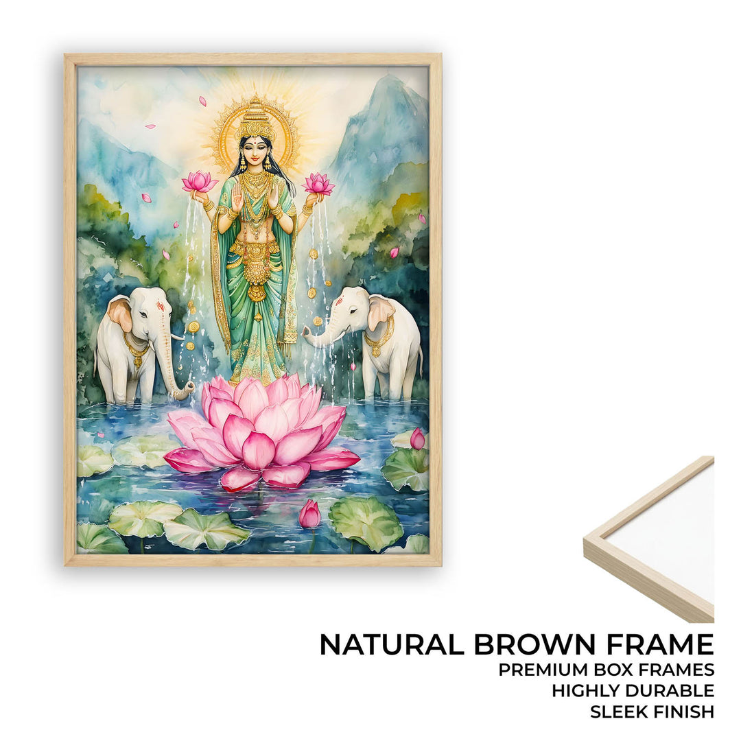 Goddess Gaj Lakshmi - Vastu Painting
