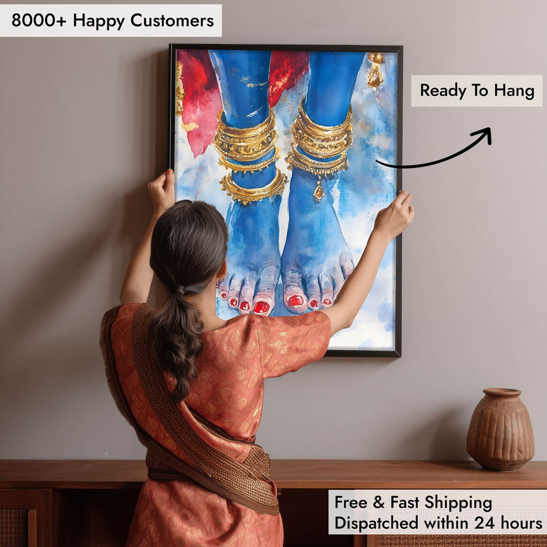 Goddess Kali  - Vastu Painting