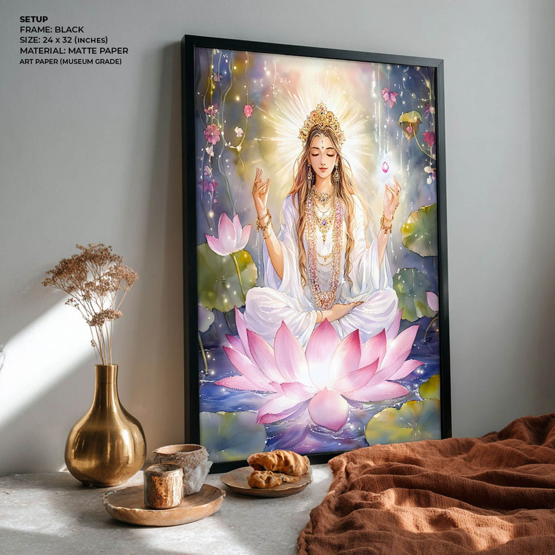Goddess Lakshmi  - Vastu Painting
