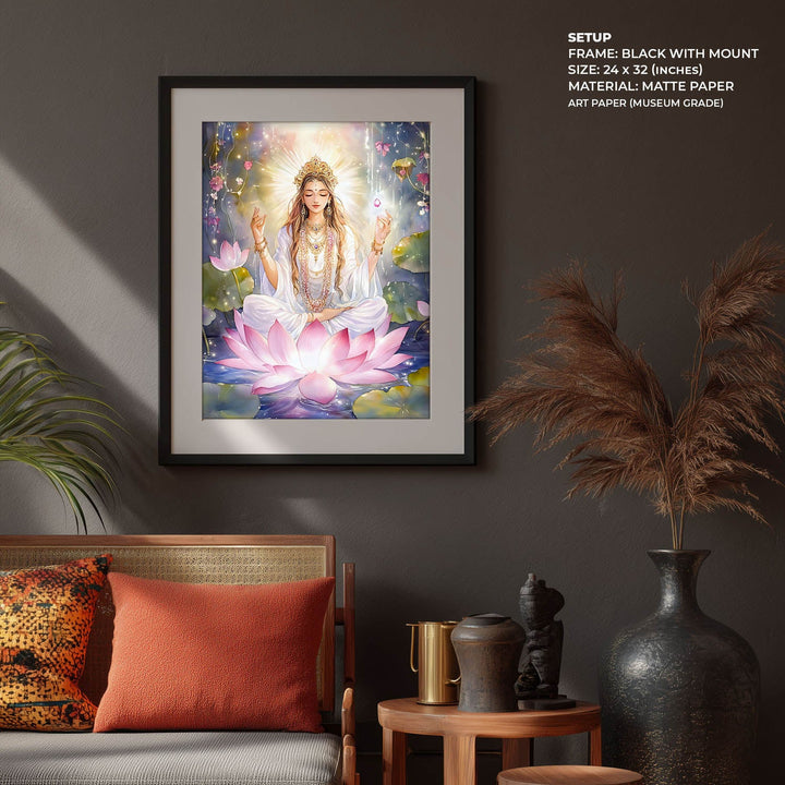 Goddess Lakshmi  - Vastu Painting