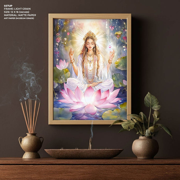 Goddess Lakshmi  - Vastu Painting