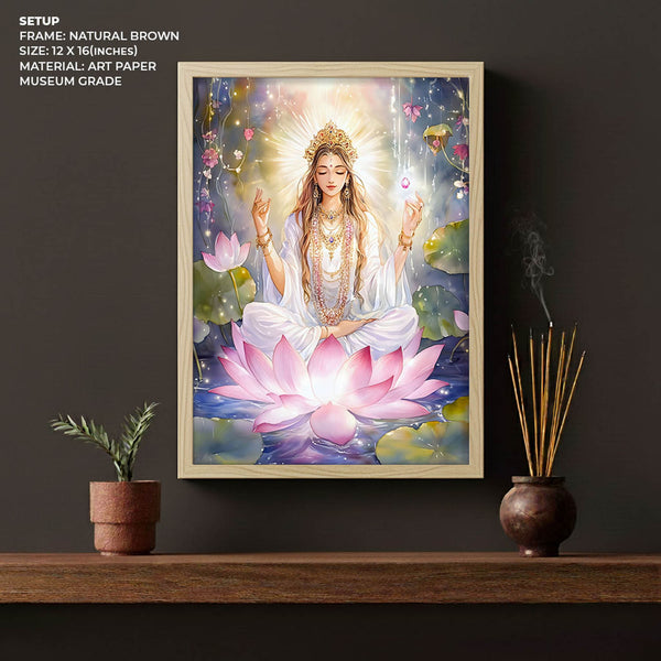 Goddess Lakshmi  - Vastu Painting