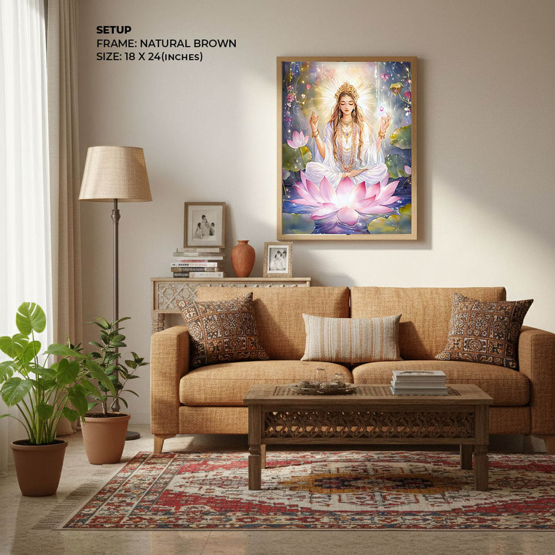 Goddess Lakshmi  - Vastu Painting