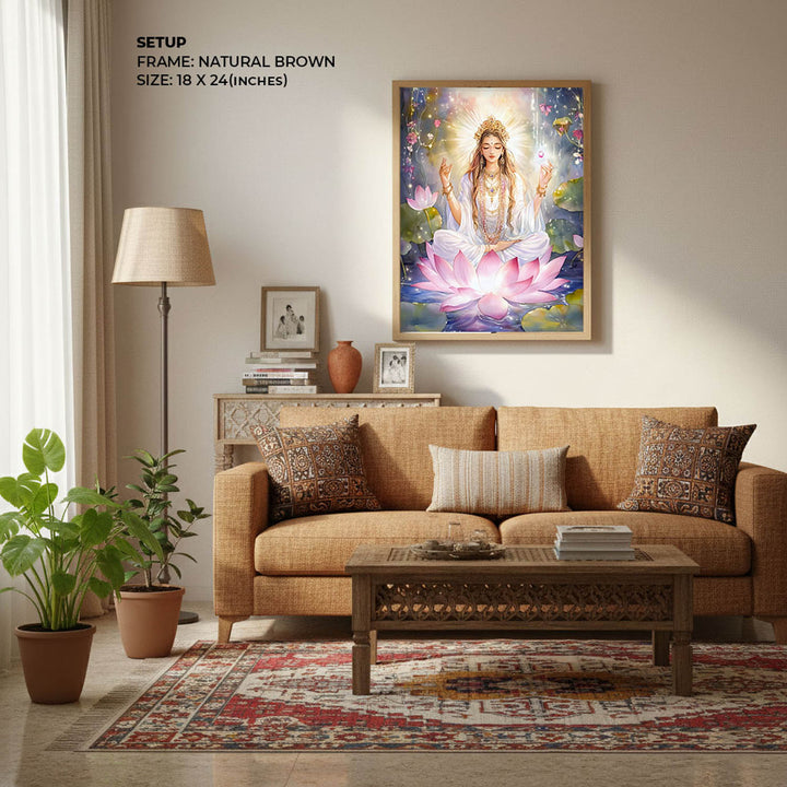 Goddess Lakshmi  - Vastu Painting