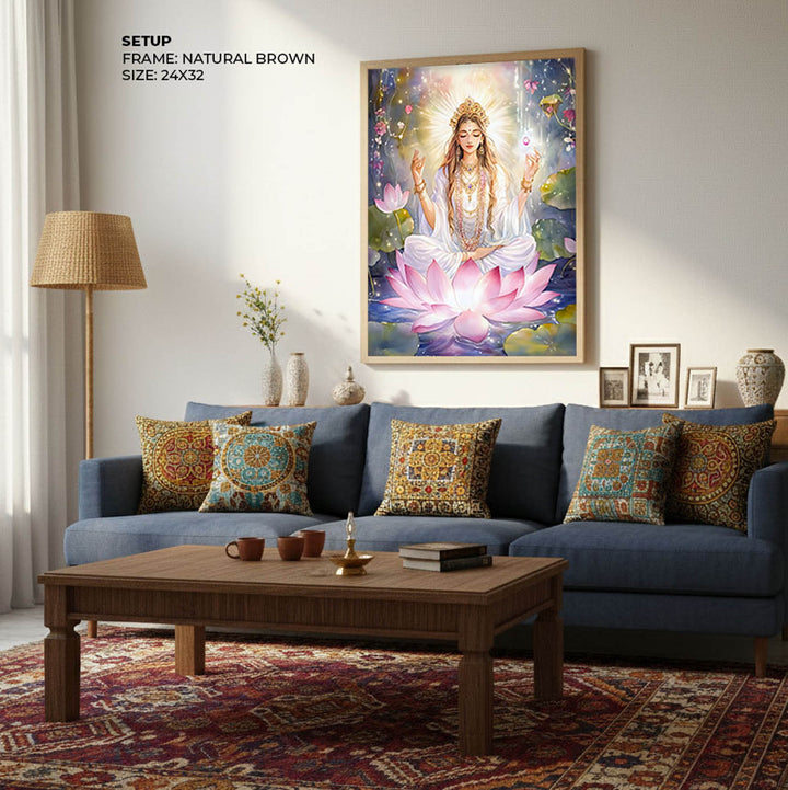 Goddess Lakshmi  - Vastu Painting