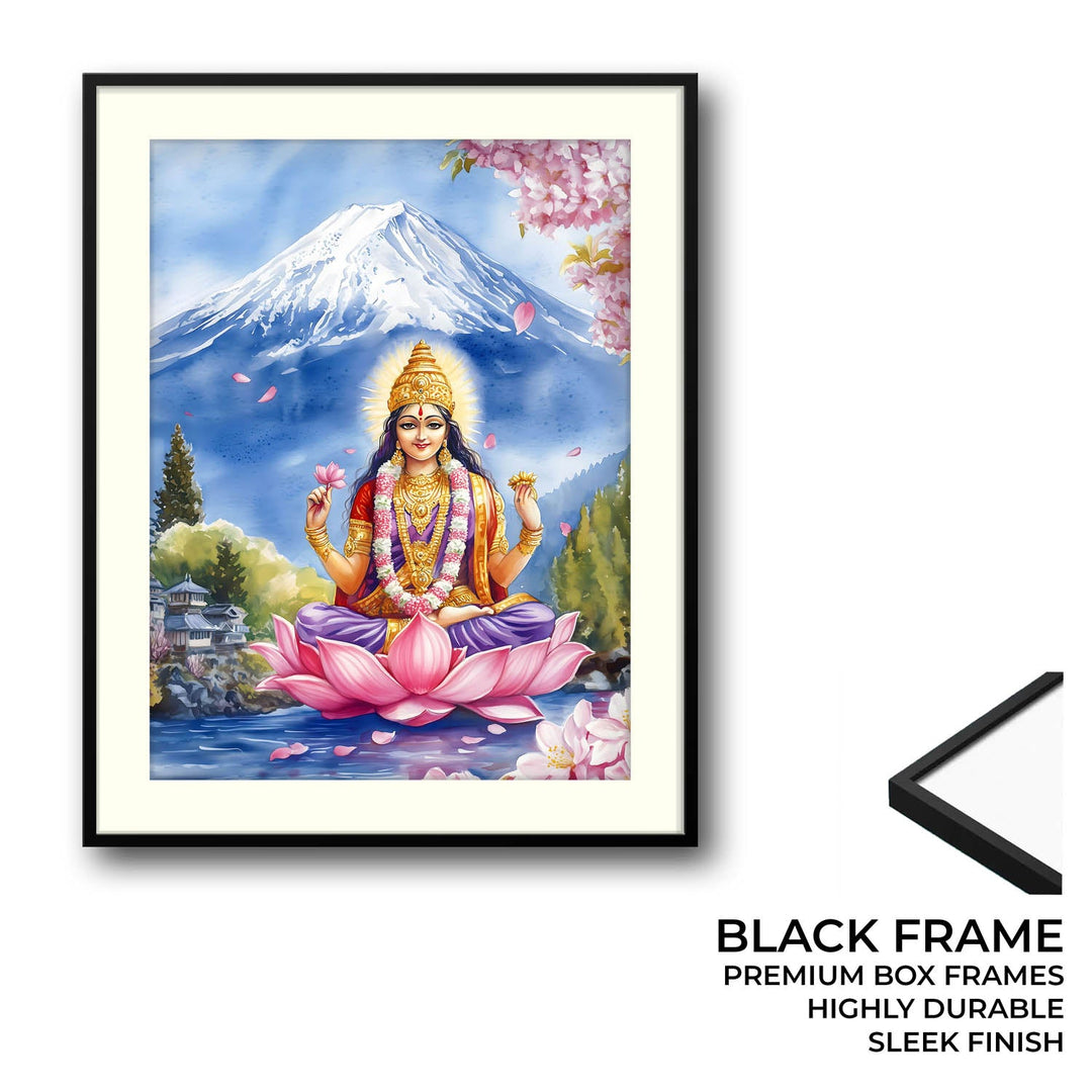 Goddess Laxmi Blessing - Vastu Painting