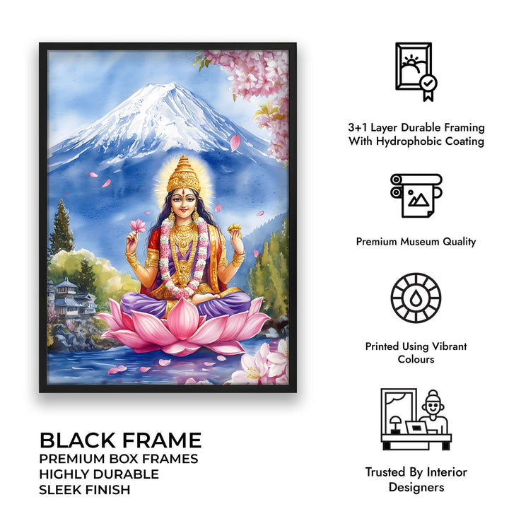 Goddess Laxmi Blessing - Vastu Painting