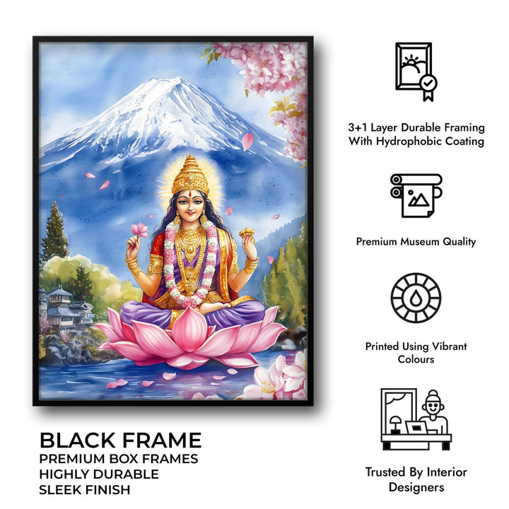 Goddess Laxmi Blessing - Vastu Painting