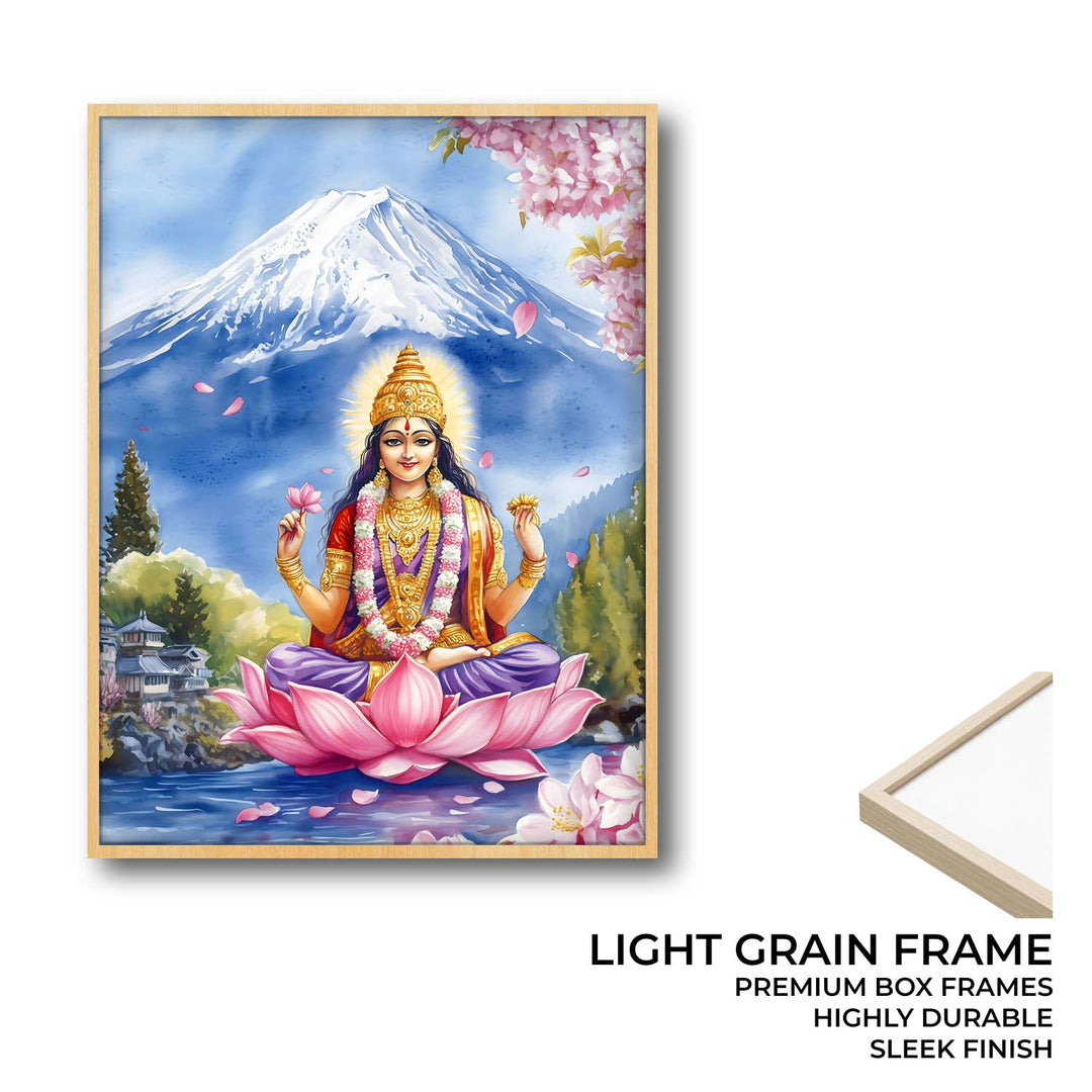Goddess Laxmi Blessing - Vastu Painting