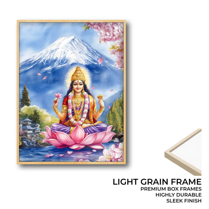 Goddess Laxmi Blessing - Vastu Painting