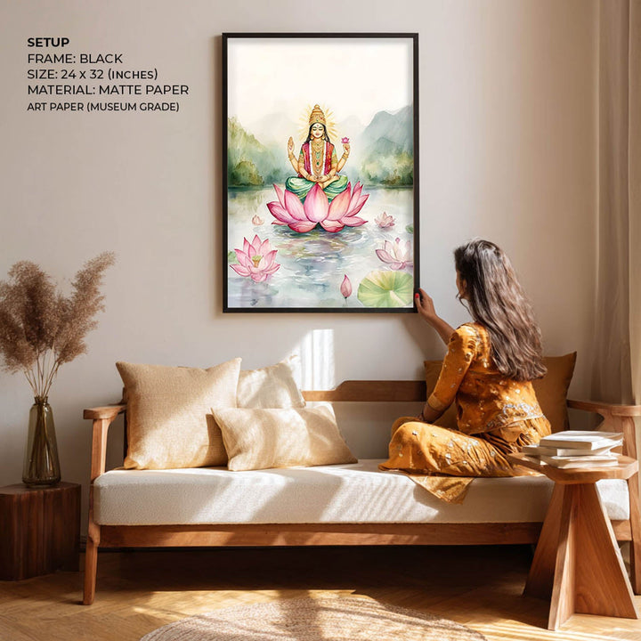 Goddess Laxmi  - Vastu Painting