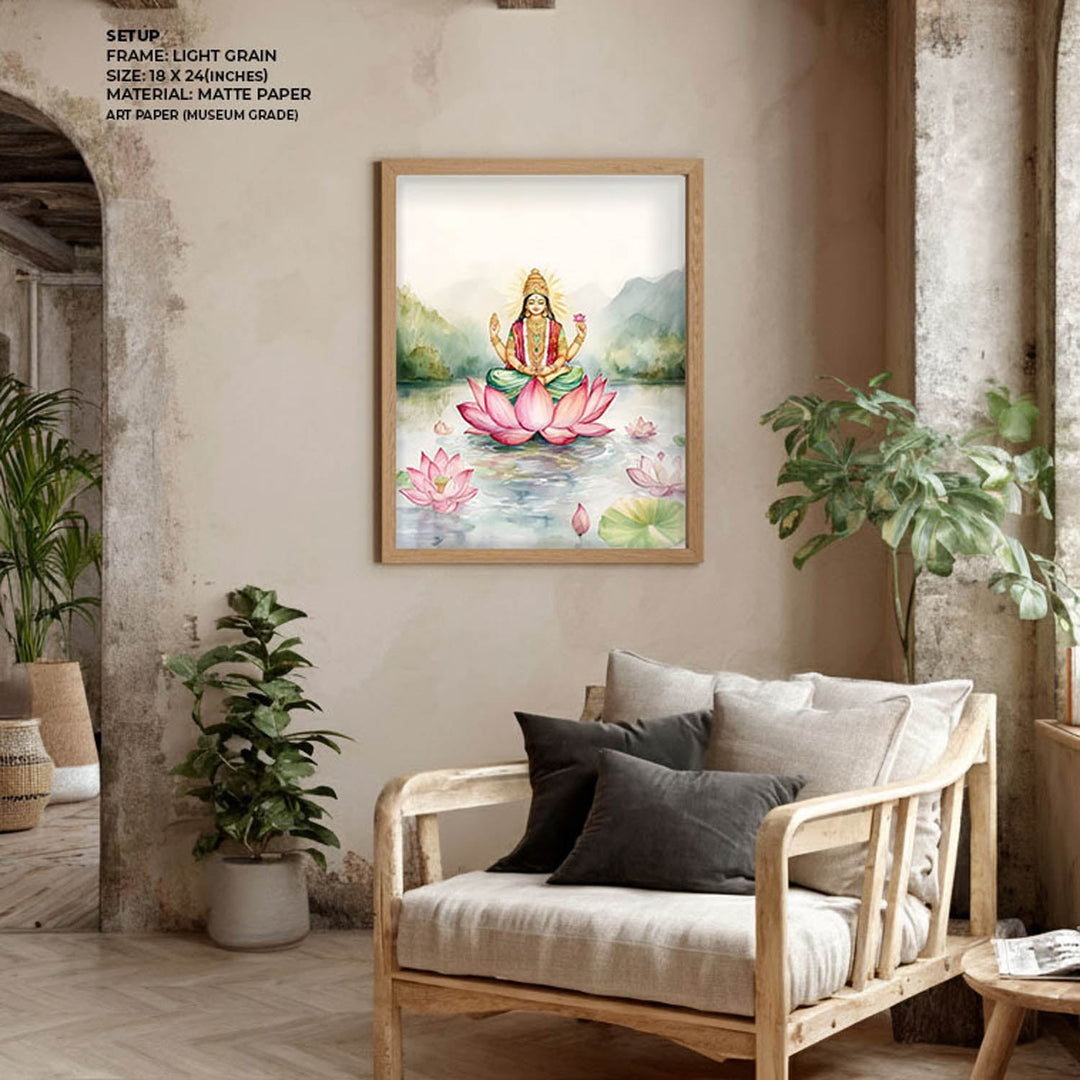 Goddess Laxmi  - Vastu Painting