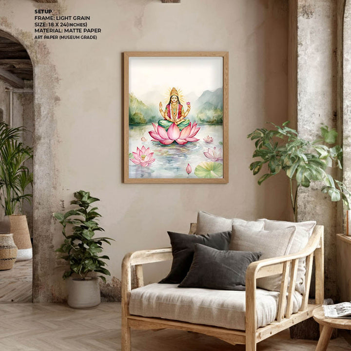 Goddess Laxmi  - Vastu Painting
