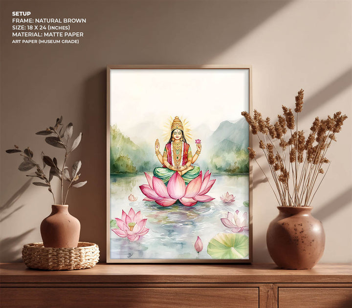 Goddess Laxmi  - Vastu Painting
