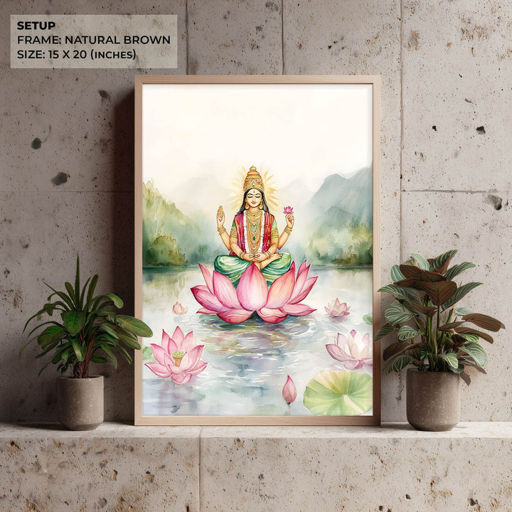 Goddess Laxmi  - Vastu Painting