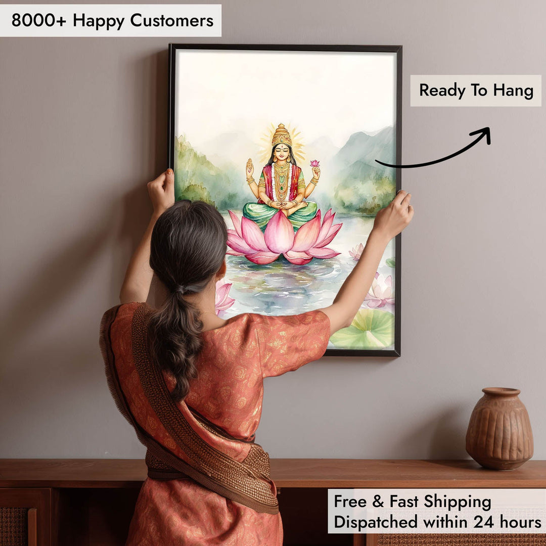 Goddess Laxmi  - Vastu Painting