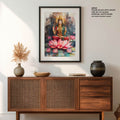 Goddess Laxmi amongst Lotuses - Vastu Painting