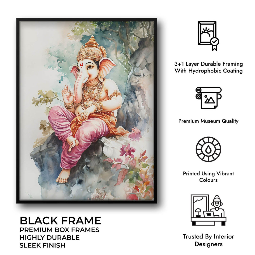 Lord Ganesh Blessing  - Vastu Painting