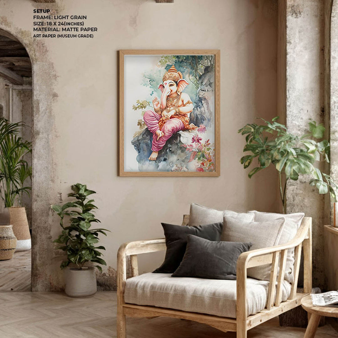 Lord Ganesh Blessing  - Vastu Painting