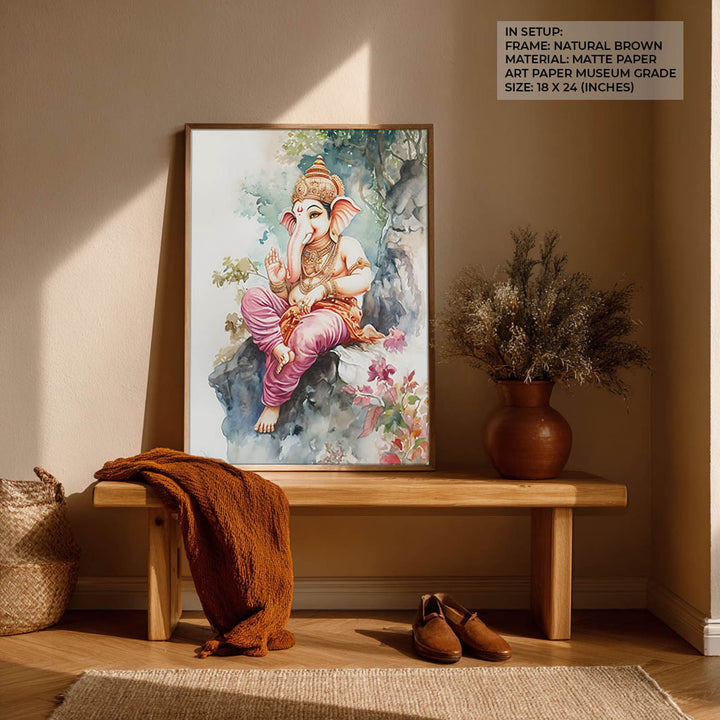 Lord Ganesh Blessing  - Vastu Painting