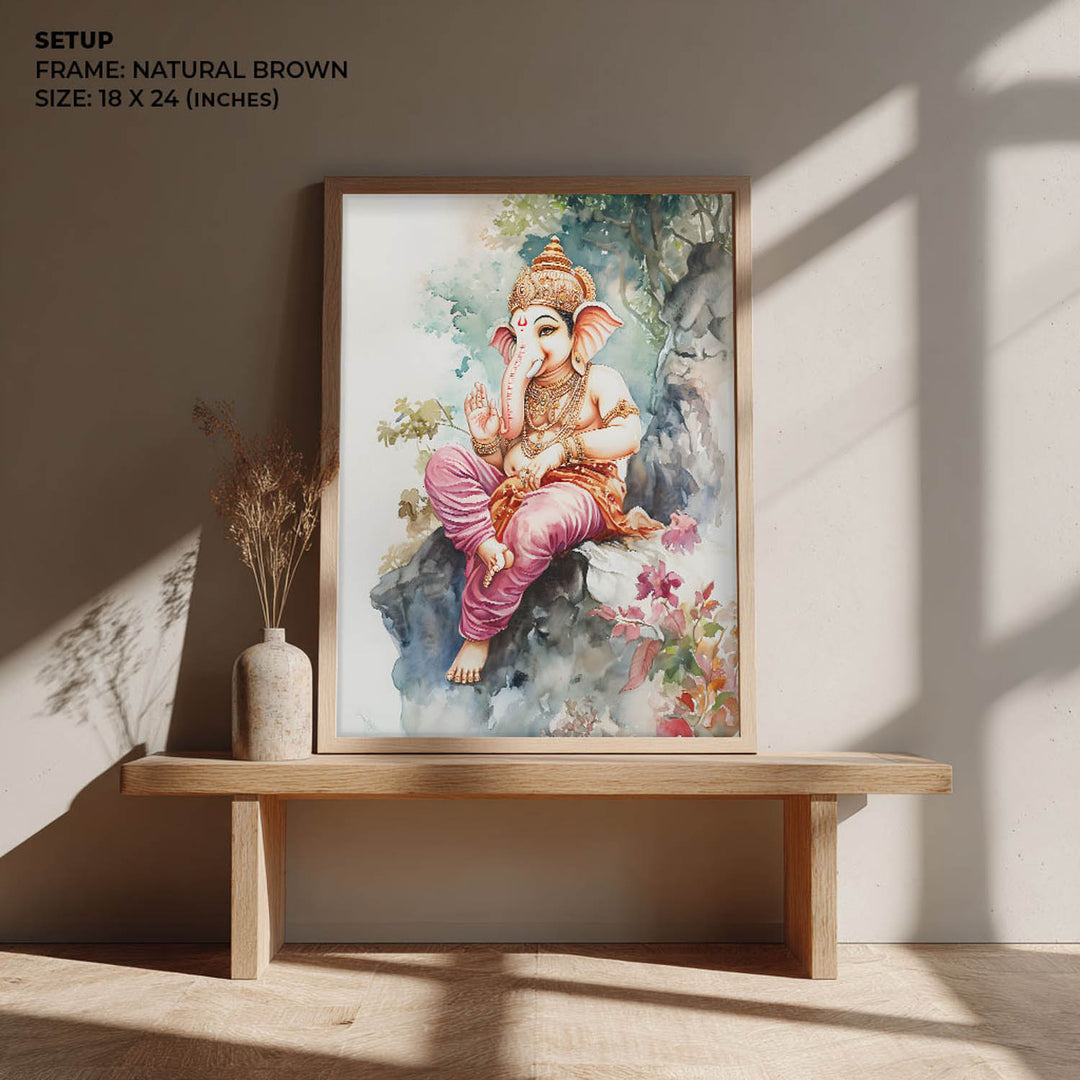 Lord Ganesh Blessing  - Vastu Painting