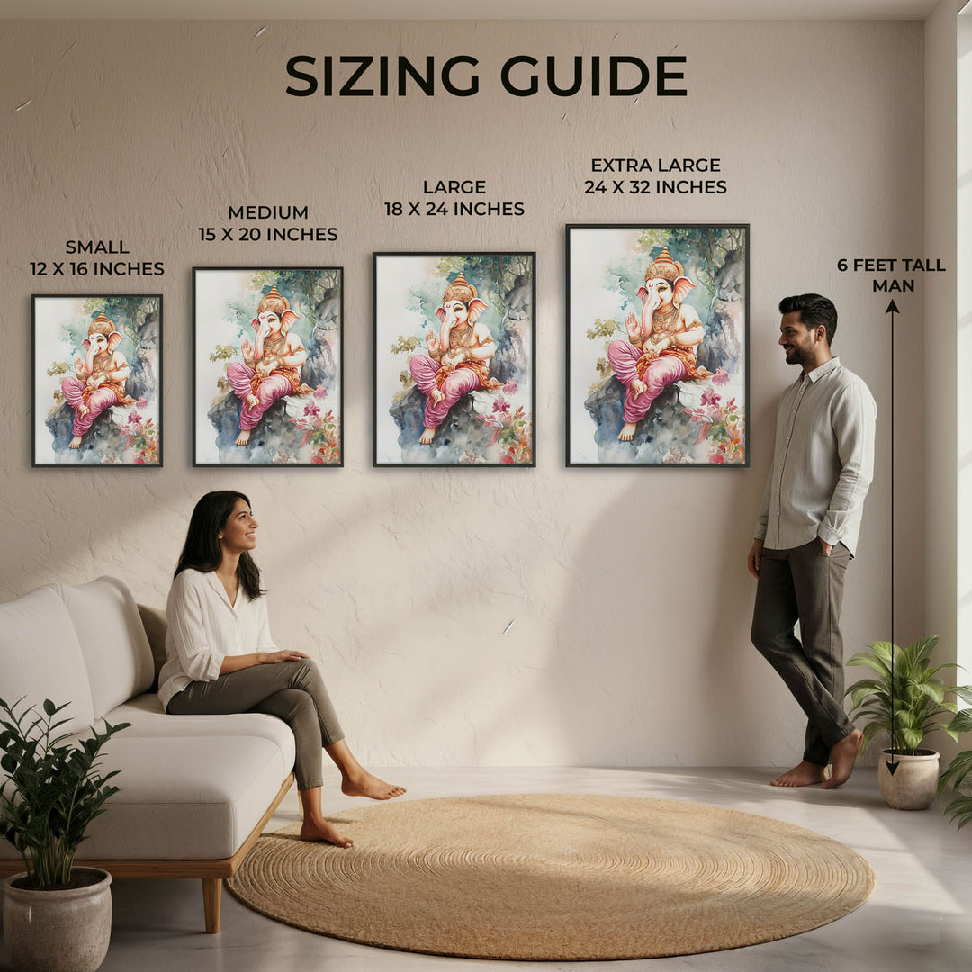 Lord Ganesh Blessing  - Vastu Painting