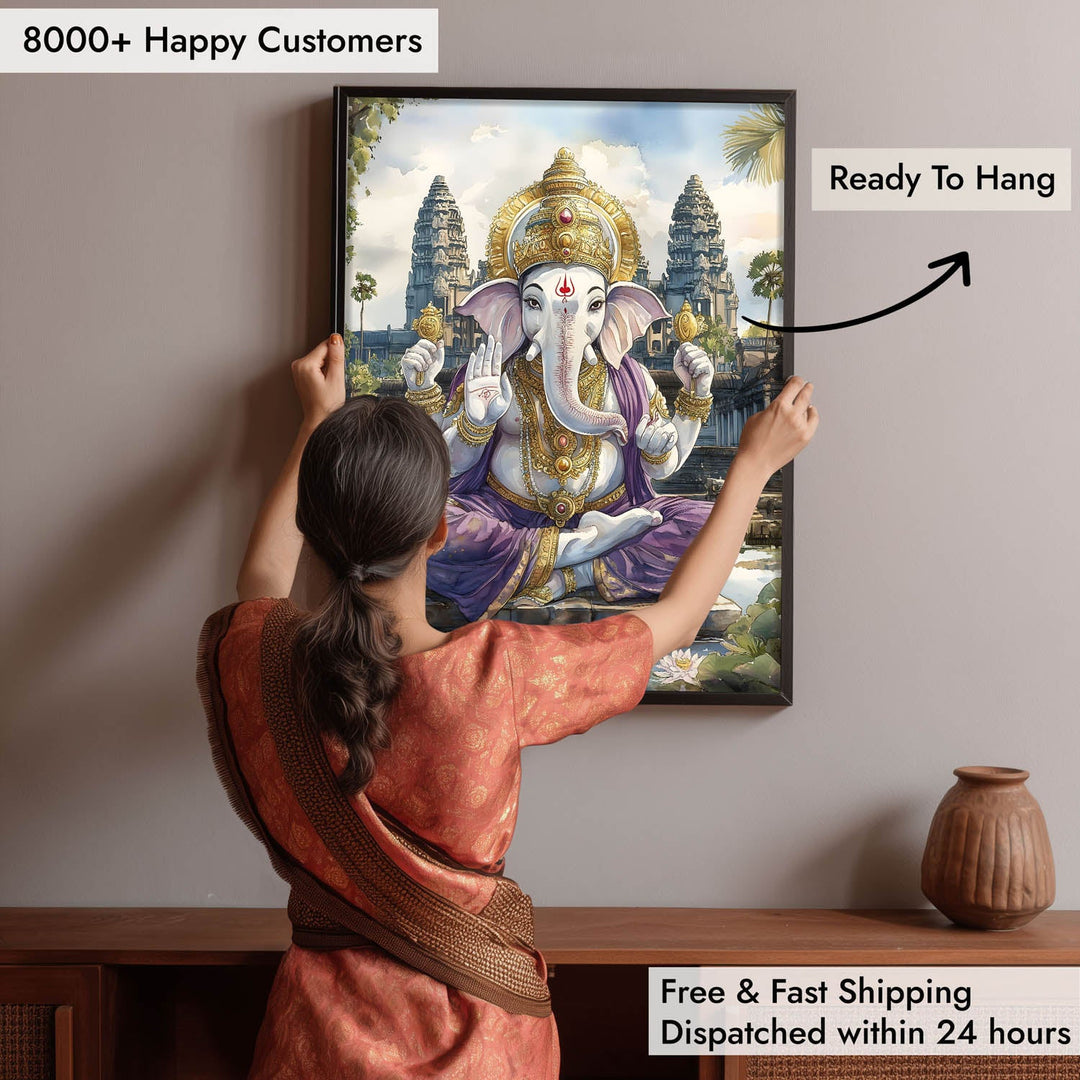 Lord Ganesh - Vastu Painting