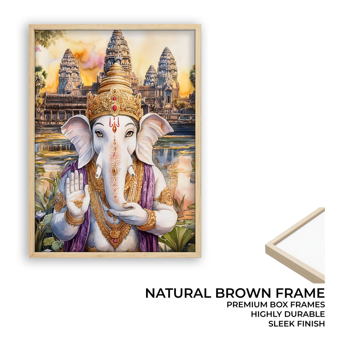 Lord Ganesha Blessing - Vastu Painting