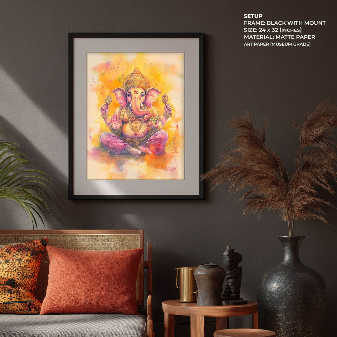 Lord Ganesha  - Vastu Painting