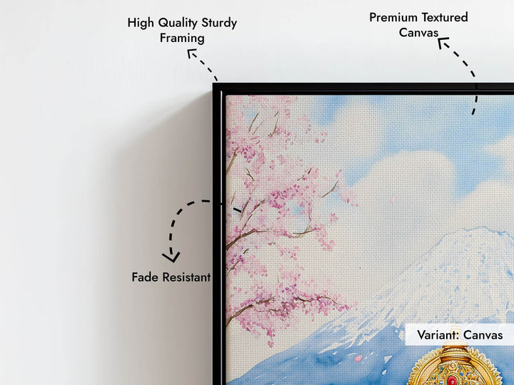 Lord Ganesha sitting in Himalaya - Vastu Painting