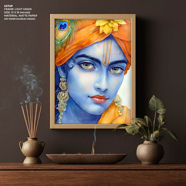 Lord Krishn - Vastu Painting
