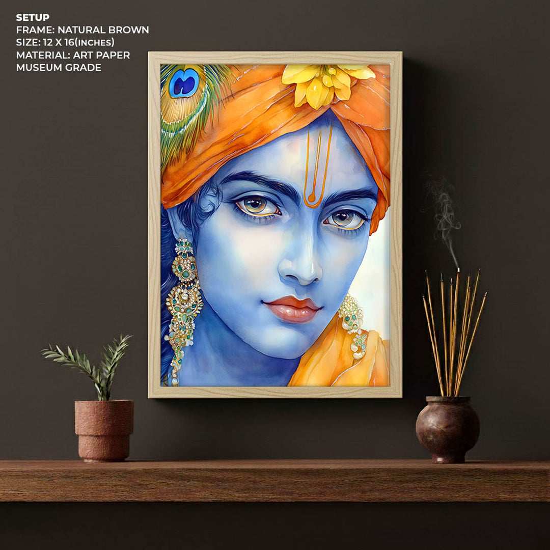 Lord Krishn - Vastu Painting