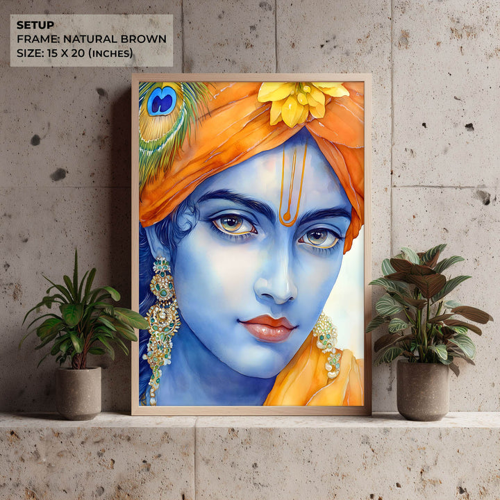 Lord Krishn - Vastu Painting